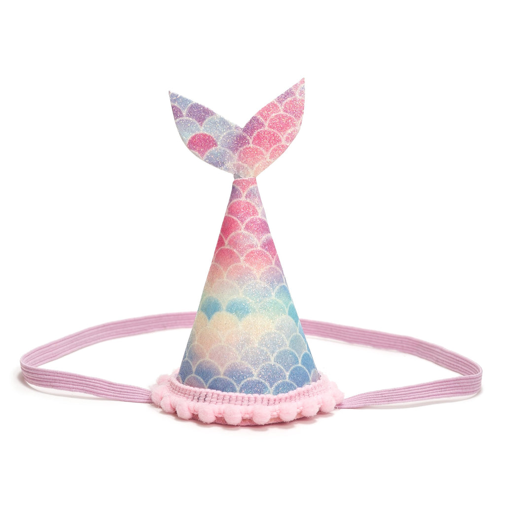 Party Hat - Mermaid Tail Rainbow Scales - Sweet Wink - joannas-cuties