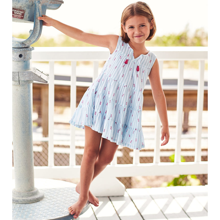Party Pineapples Tiered Dress-Hatley-Joanna's Cuties