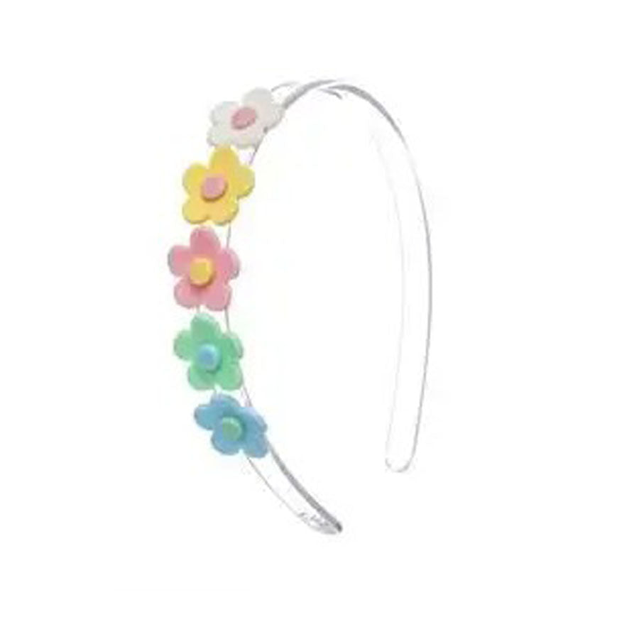 Pastel Flowers Multi Headband-HEADBANDS-Lilies & Roses-Joannas Cuties