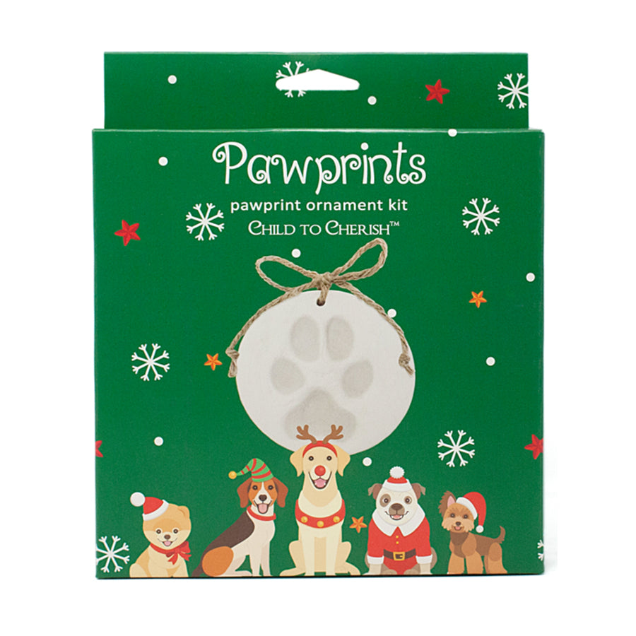 Pawprint Ornament-Child to Cherish-Joanna's Cuties