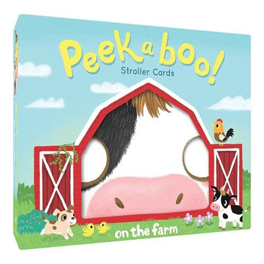 Peekaboo! Stroller Cards - On the Farm-Chronicle Books-Joanna's Cuties