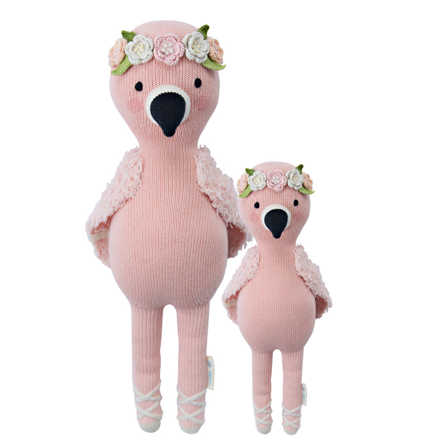 Penelope The Flamingo-SOFT TOYS-Cuddle + Kind-Joannas Cuties