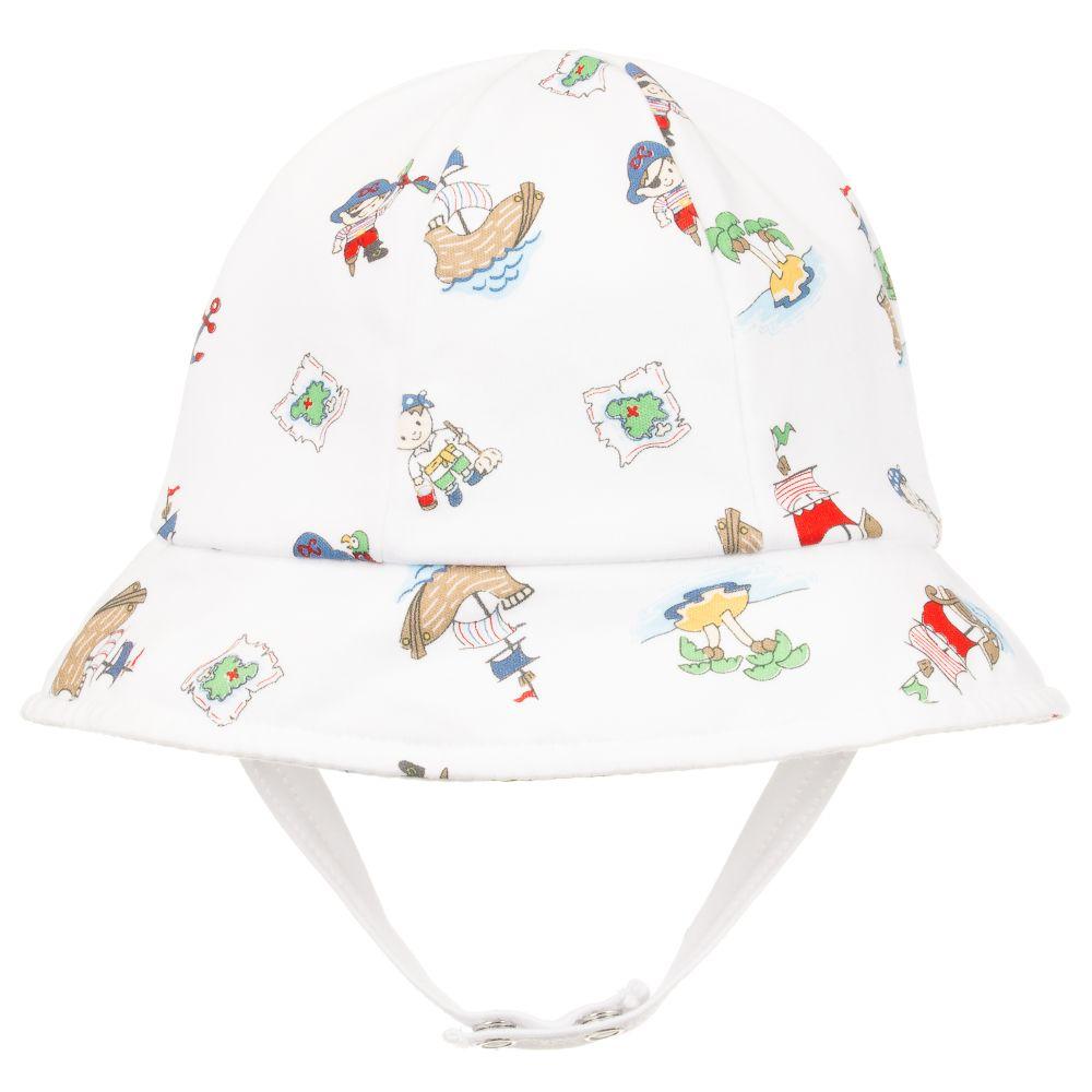 Pima Cotton Baby Hat - Kissy Kissy - joannas-cuties