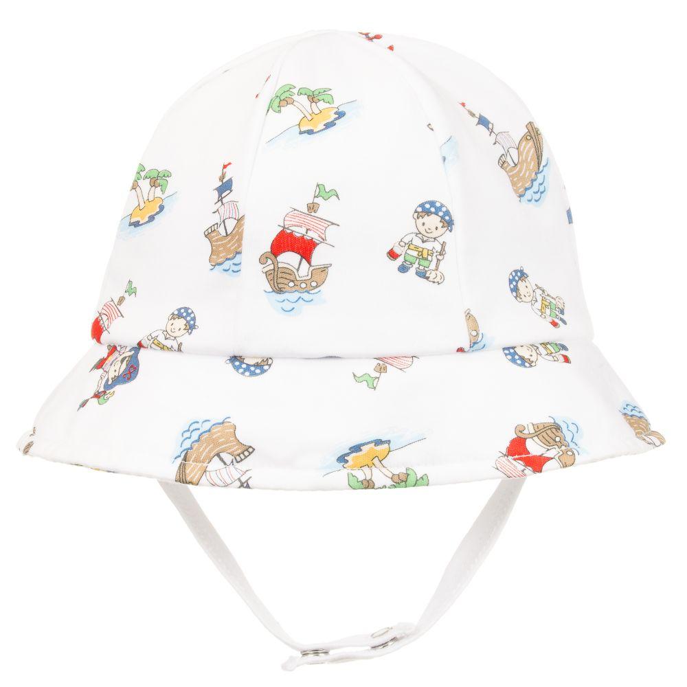 Pima Cotton Baby Hat - Kissy Kissy - joannas-cuties