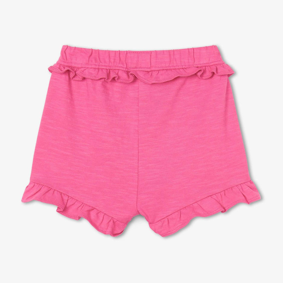 Pink Baby Ruffle Shorts-Hatley-Joanna's Cuties