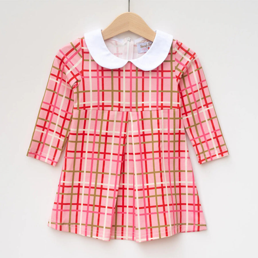 Pink Plaid Dress, 12-18M Pink Plaid Dress, 12-18M