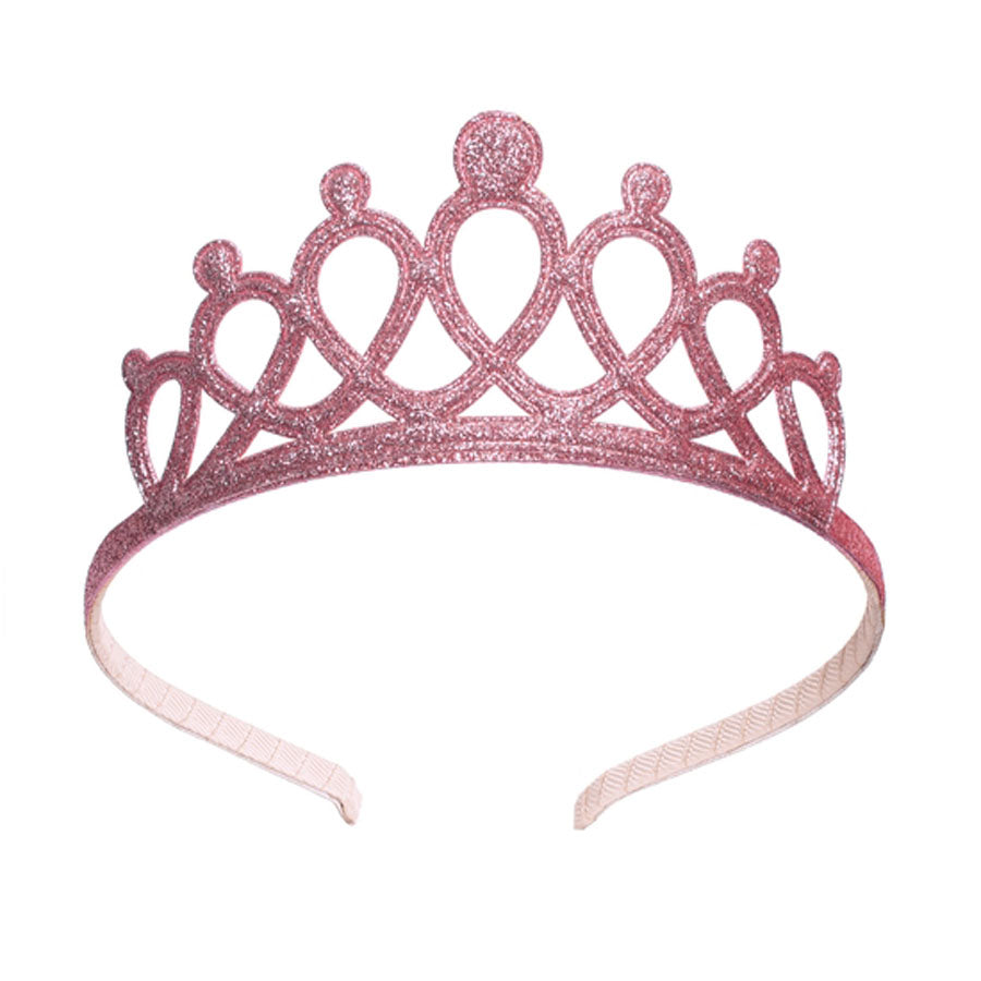 Pink Tiara Headband-HEADBANDS-Sweet Wink-Joannas Cuties