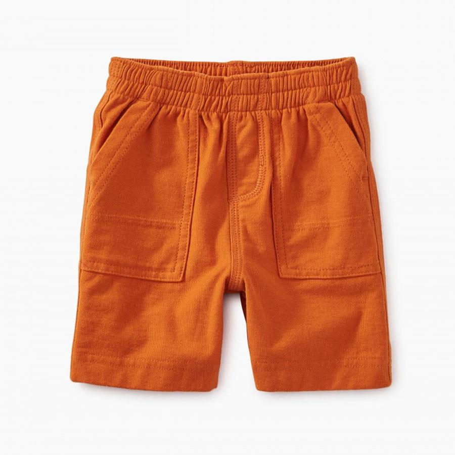 Playwear Baby Shorts - Papaya - Tea - joannas-cuties