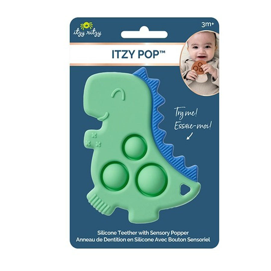 Itzy Pop Dino Teether-TEETHERS-Itzy Ritzy-Joannas Cuties