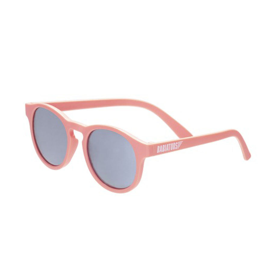 Poppy Pink Keyhole With Rose Mirrored Lenses-SUNGLASSES-Babiators-Joannas Cuties