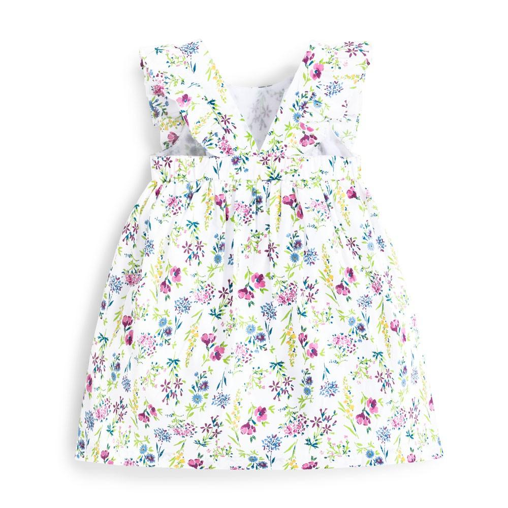 Pretty Floral Summer Dress - JoJo Maman Bebe - joannas-cuties