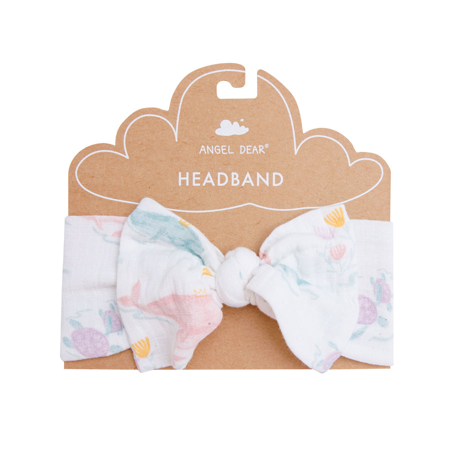 Pretty Ocean Headband Pink-Angel Dear-Joanna's Cuties