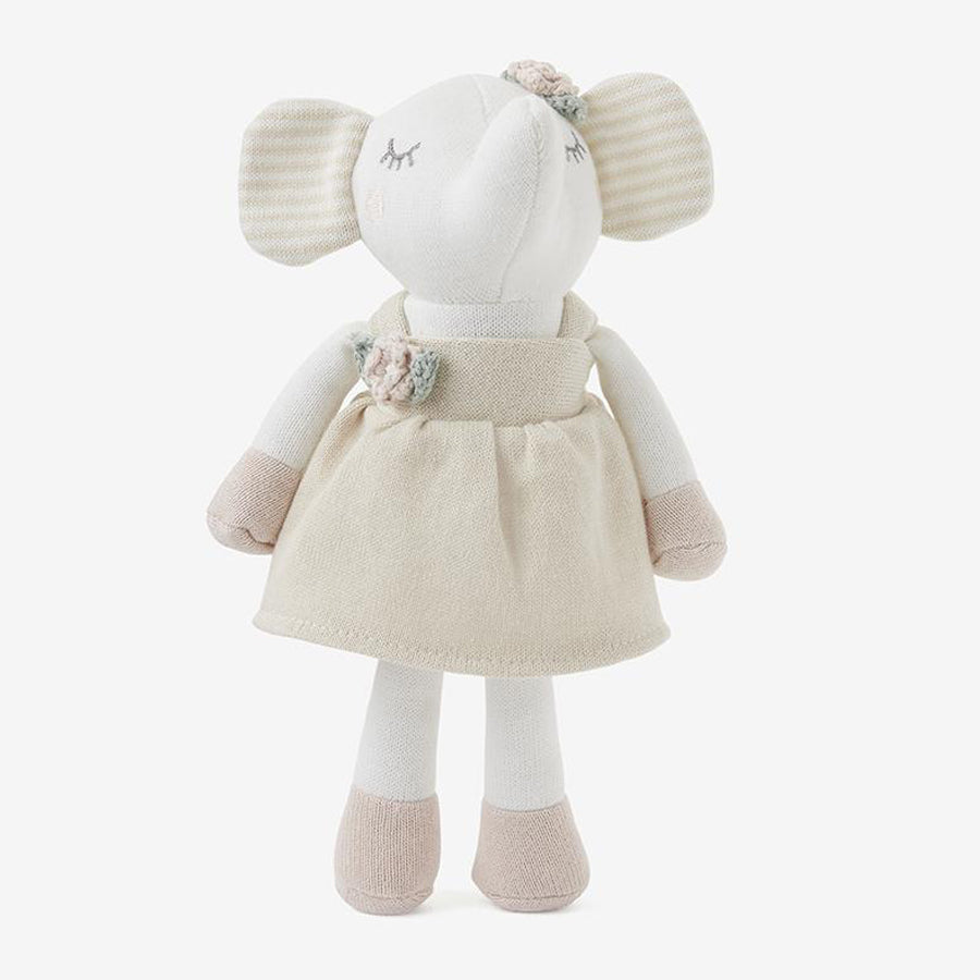 Princess Elephant Baby Knit Toy With Gift Box-Elegant Baby-Joanna's Cuties