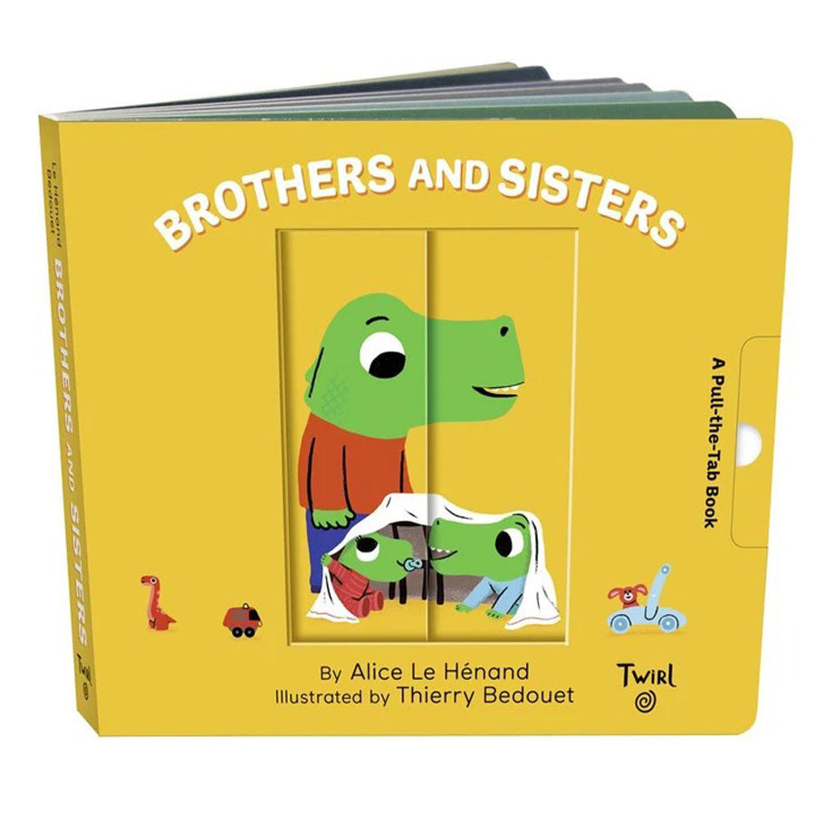 Pull and Play Books: Brothers and Sisters-Chronicle Books-Joanna's Cuties