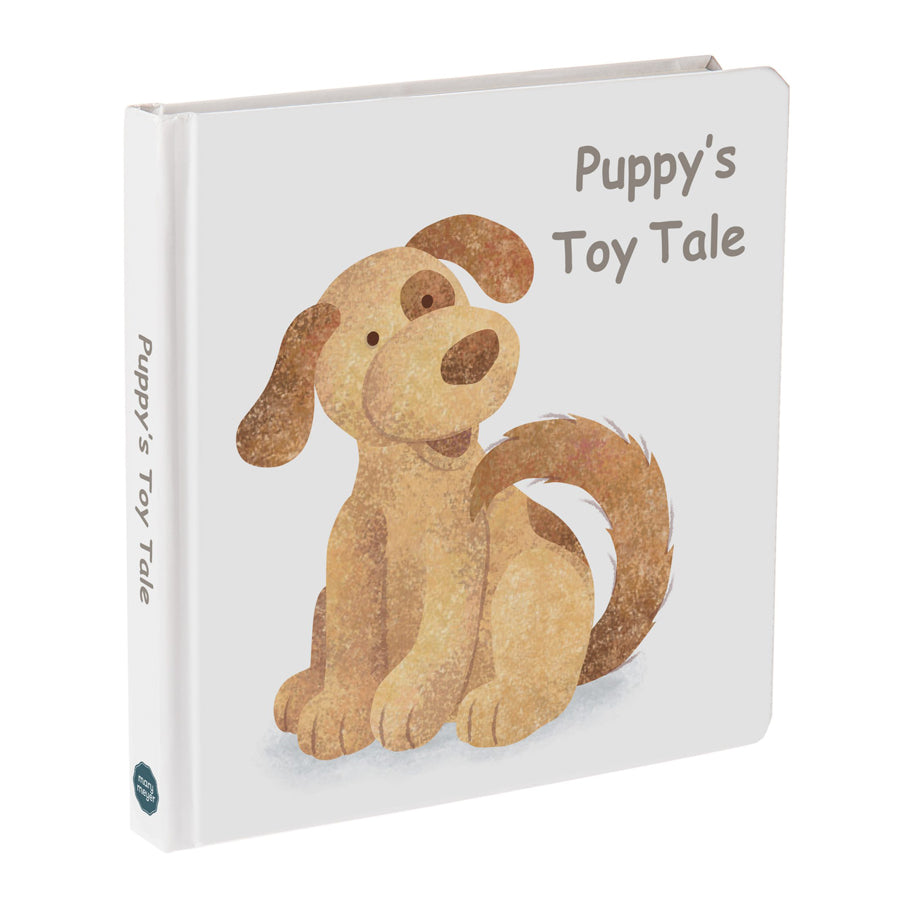 “Puppy’s Toy Tale” Board Book – 8×8″-Mary Meyer-Joanna's Cuties