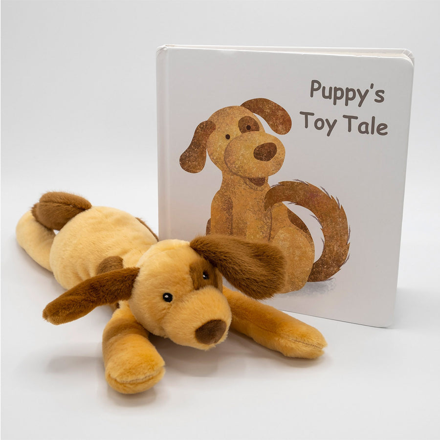 “Puppy’s Toy Tale” Board Book And Toy-Mary Meyer-Joanna's Cuties