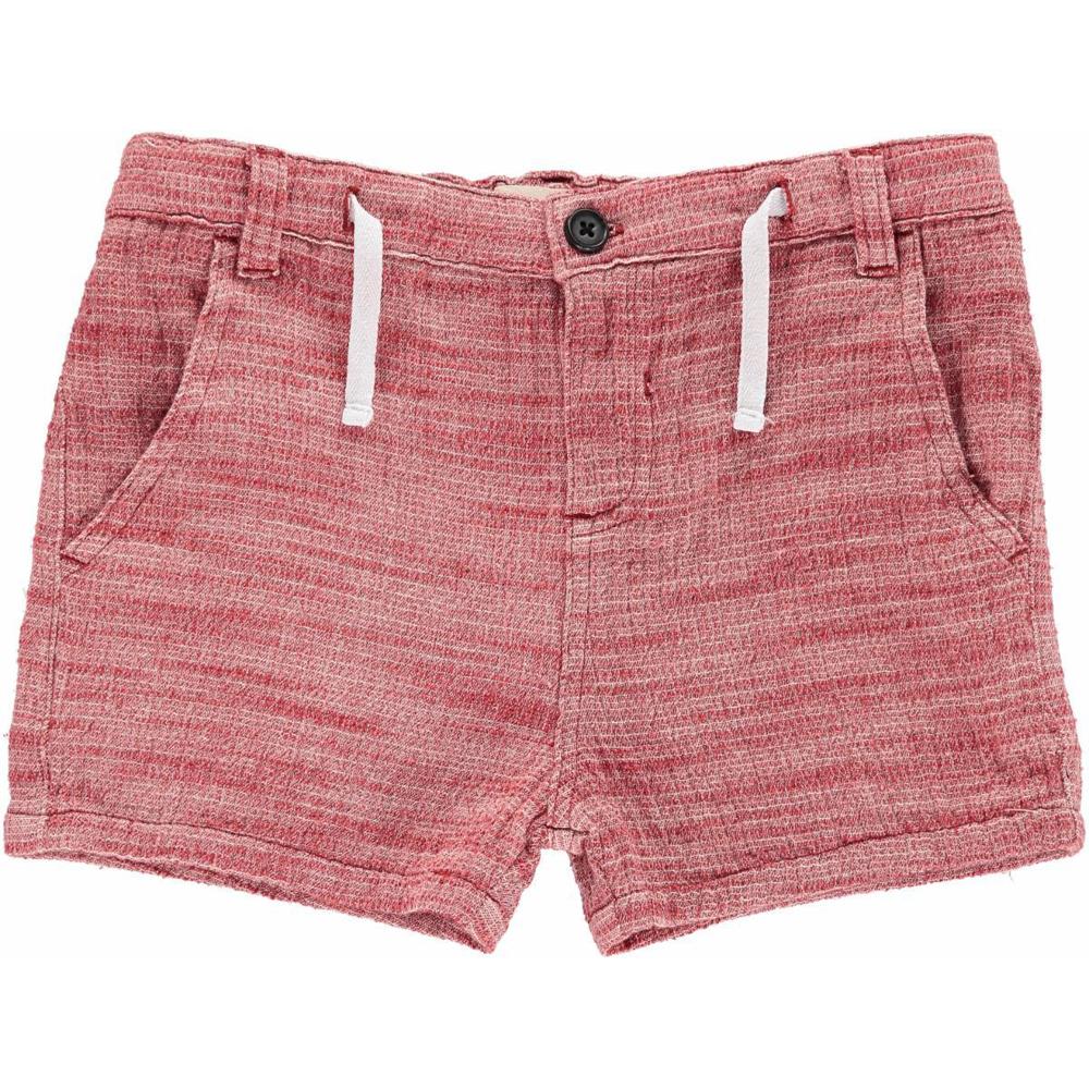 Red Woven Shorts - Me + Henry - joannas-cuties
