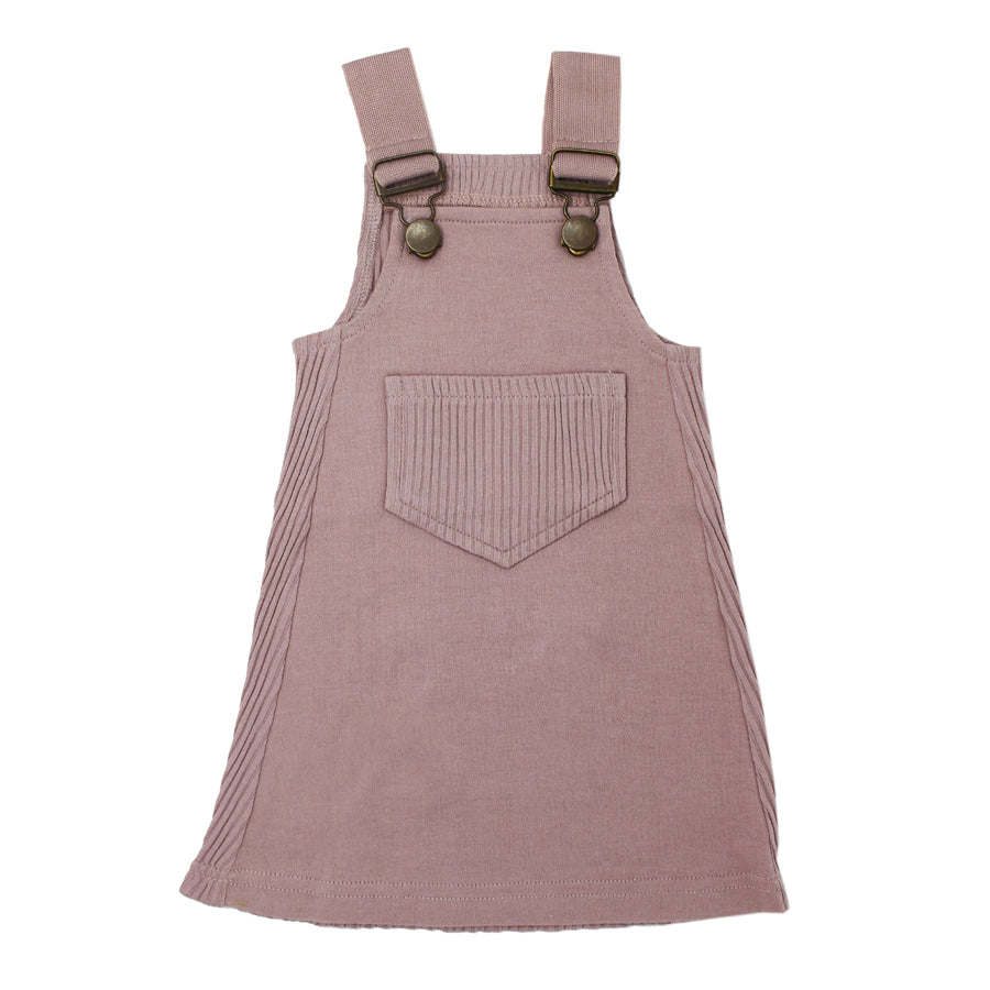 Ribbed Tank Dress in Thistle-L'ovedbaby-Joanna's Cuties