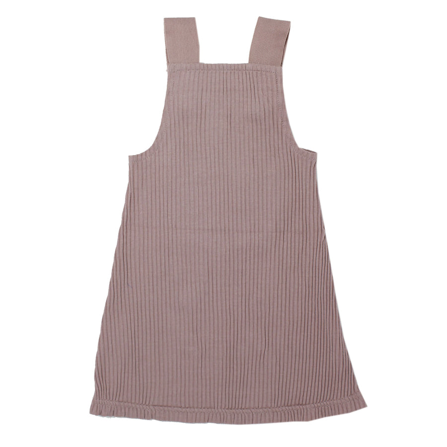 Ribbed Tank Dress in Thistle-L'ovedbaby-Joanna's Cuties