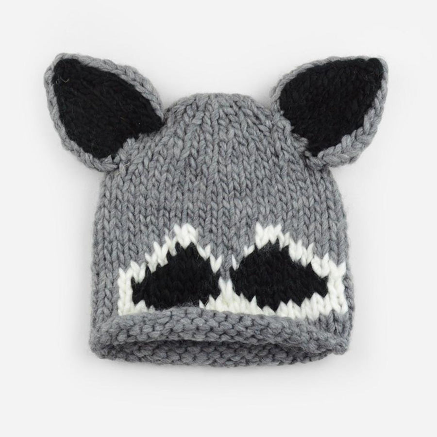 Roscoe Raccoon Knit Hat-The Blueberry Hill-Joanna's Cuties