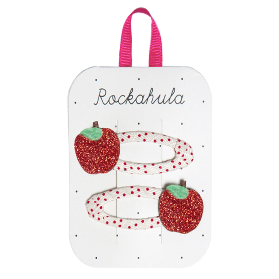 Rosy Apple Clips-Rockahula Kids-Joanna's Cuties