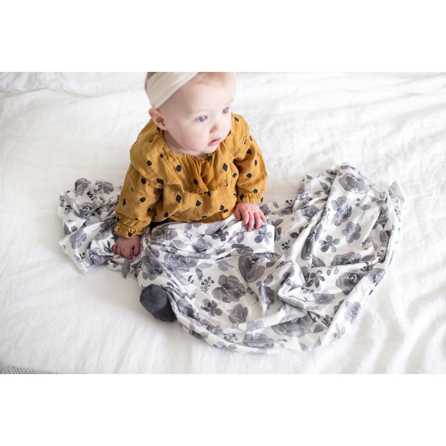 Rowan Knit Blanket - 46"x 46" - Copper Pearl - joannas-cuties