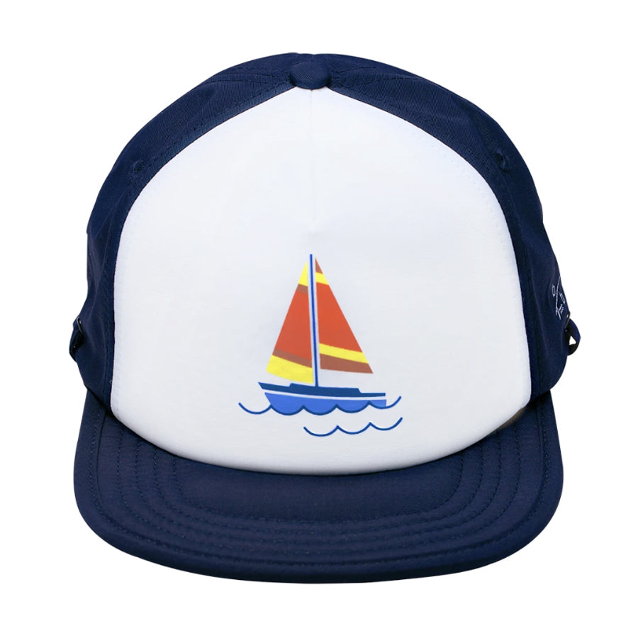 Sailboat - Trucker / Sun Hat-SUN HATS-Bitty Brah-Joannas Cuties