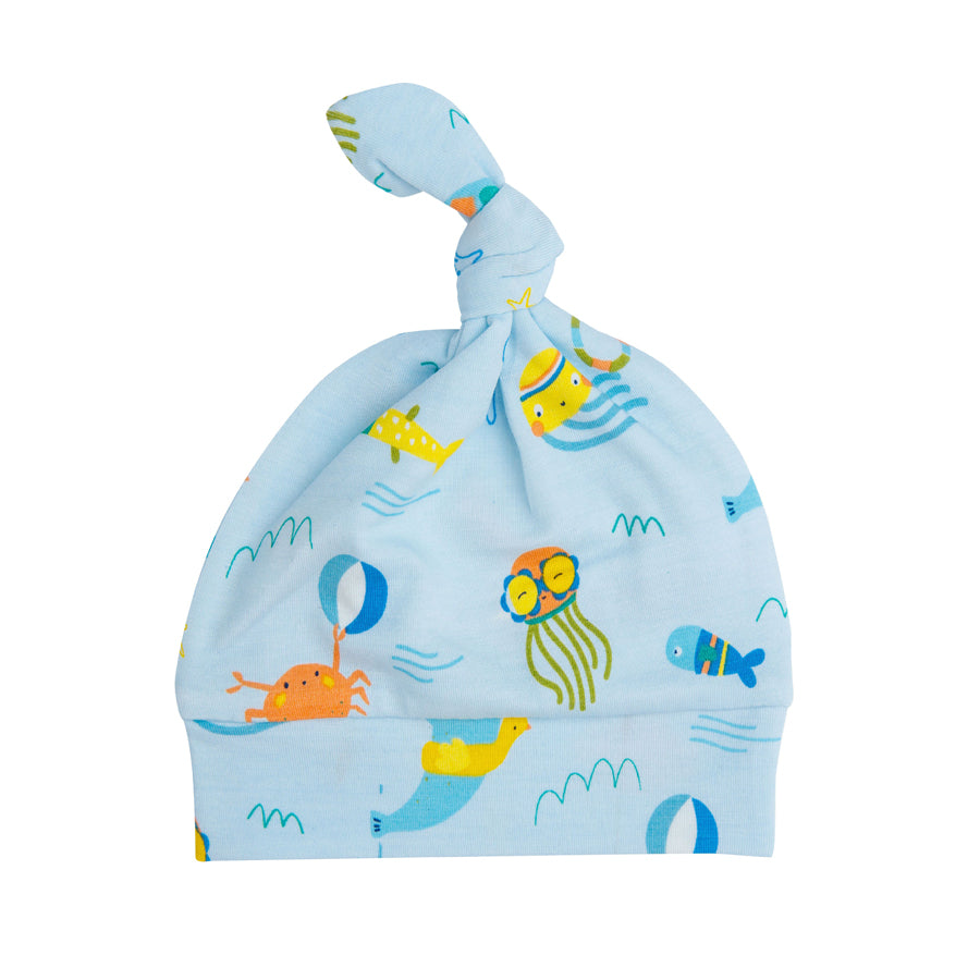 Sea Creatures Knotted Hat-Angel Dear-Joanna's Cuties