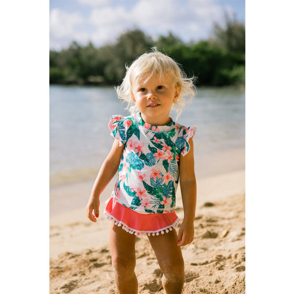 Seashell Ruffle S/S Set