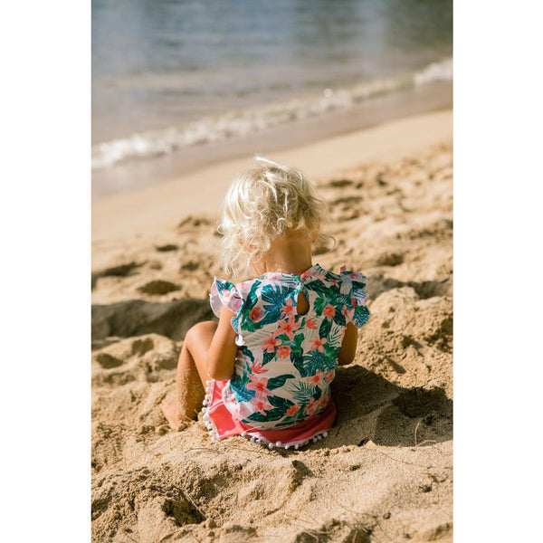 Seashell Ruffle S/S Set