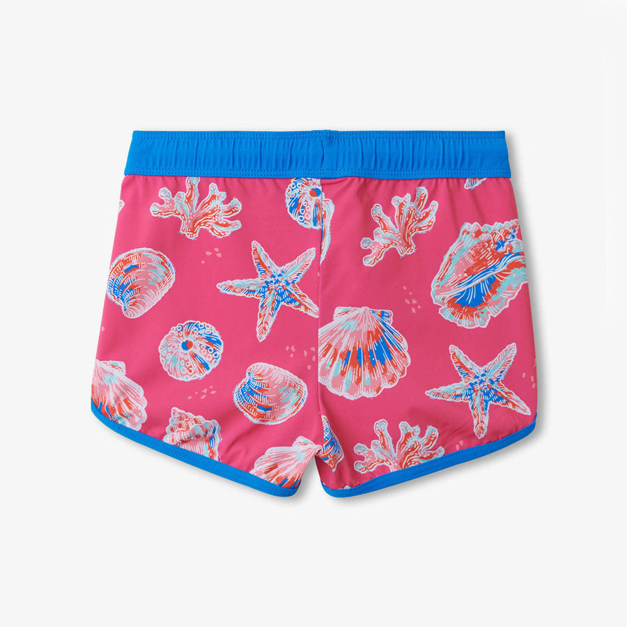 Seashells Swim Shorts-SWIMWEAR-Hatley-Joannas Cuties