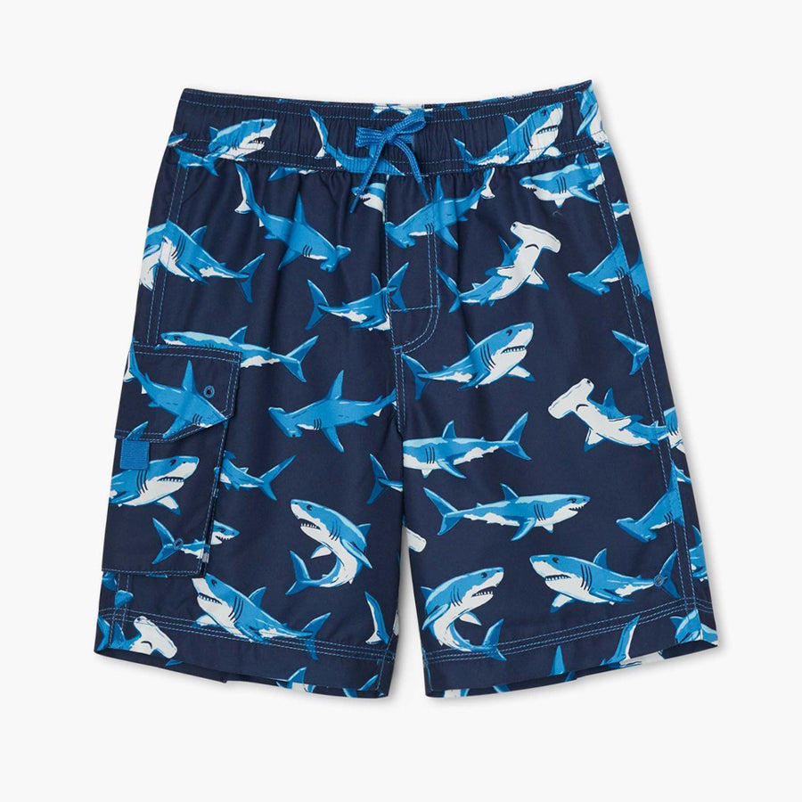 thumbnail image 2 of Hatley Girls' Minimal Swim Trunks - UPF 50+ Sun Protection Swim Shorts 2 of 11