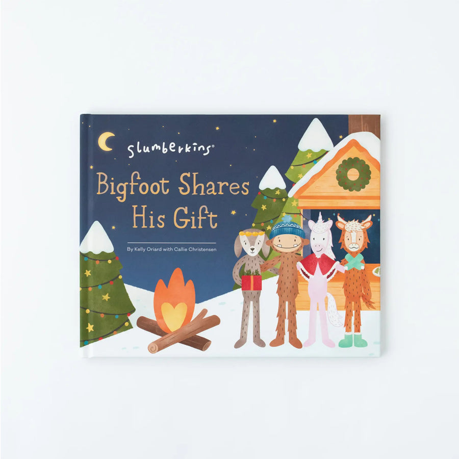 Shine Bright Bigfoot Kin & Bigfoot Shares His Gift Hardcover-TOYS-Slumberkins-Joannas Cuties
