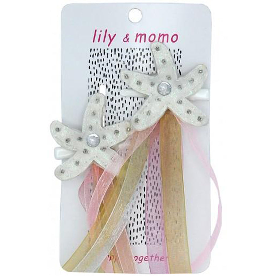 Shiny Starfish - Hair Clip-Lily & Momo-Joanna's Cuties
