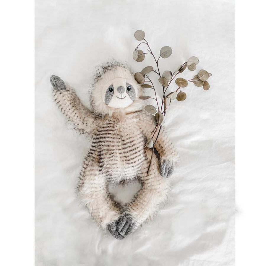 'Simon' Sloth Luxe Fur Plush Toy-Mon Ami-Joanna's Cuties