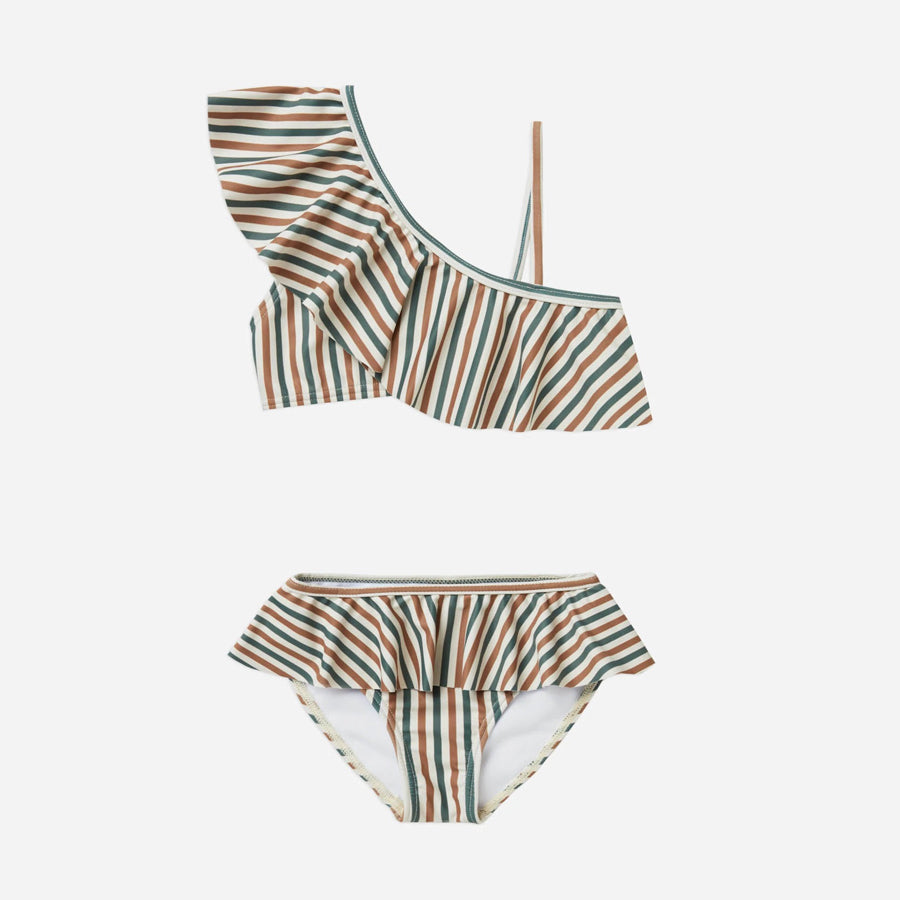 Skirted Bikini - Nautical Stripe-SWIMWEAR-Rylee + Cru-Joannas Cuties