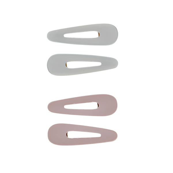 Slider Clip - Light Blue, Mauve