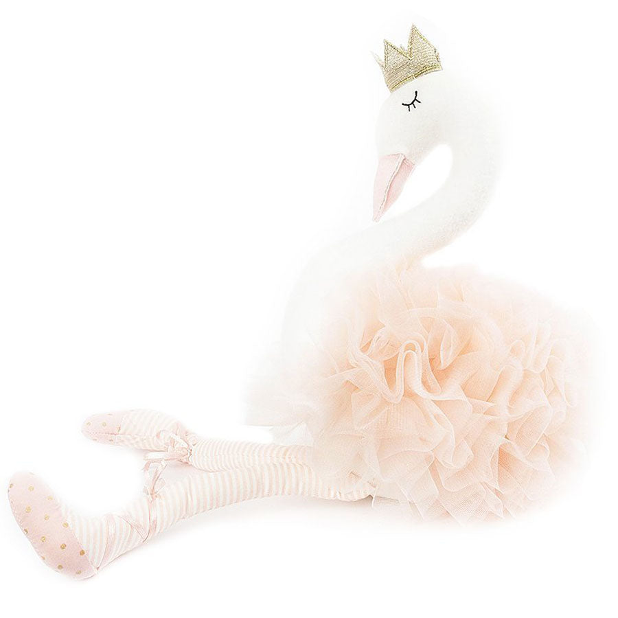 Small Swan Ballerina Plush 'Selene'-Mon Ami-Joanna's Cuties