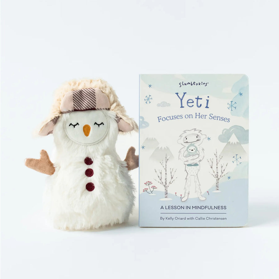 Snowman Penguin Mini & Yeti Lesson Book-SOFT TOYS-Slumberkins-Joannas Cuties
