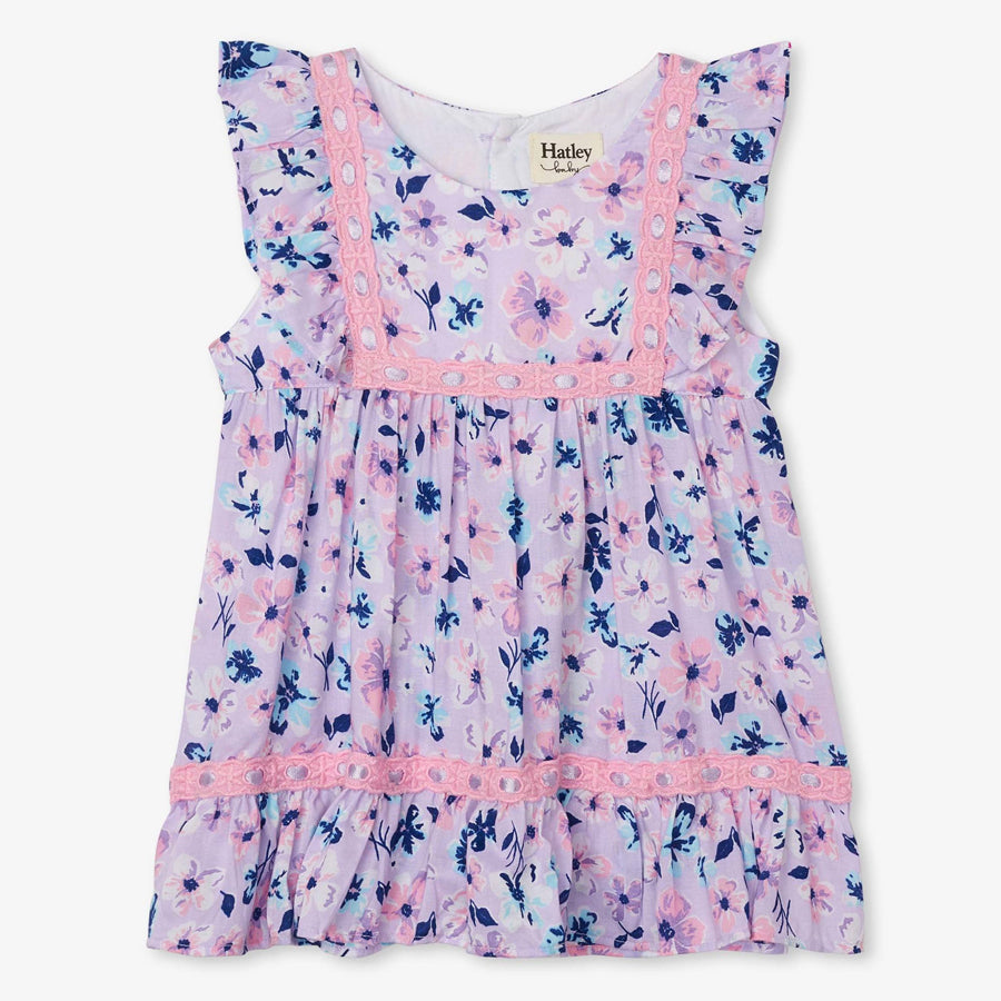 Spring Blooms Baby Party Dress-Hatley-Joanna's Cuties