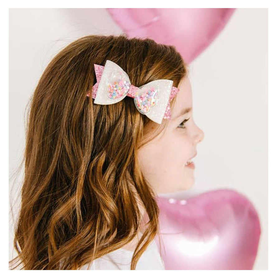Sprinkle Bow Hair Clip - Kids Hair Clip-Sweet Wink-Joanna's Cuties