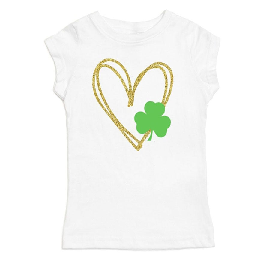 St. Patrick's Day Kids Tee-TOPS-Sweet Wink-Joannas Cuties