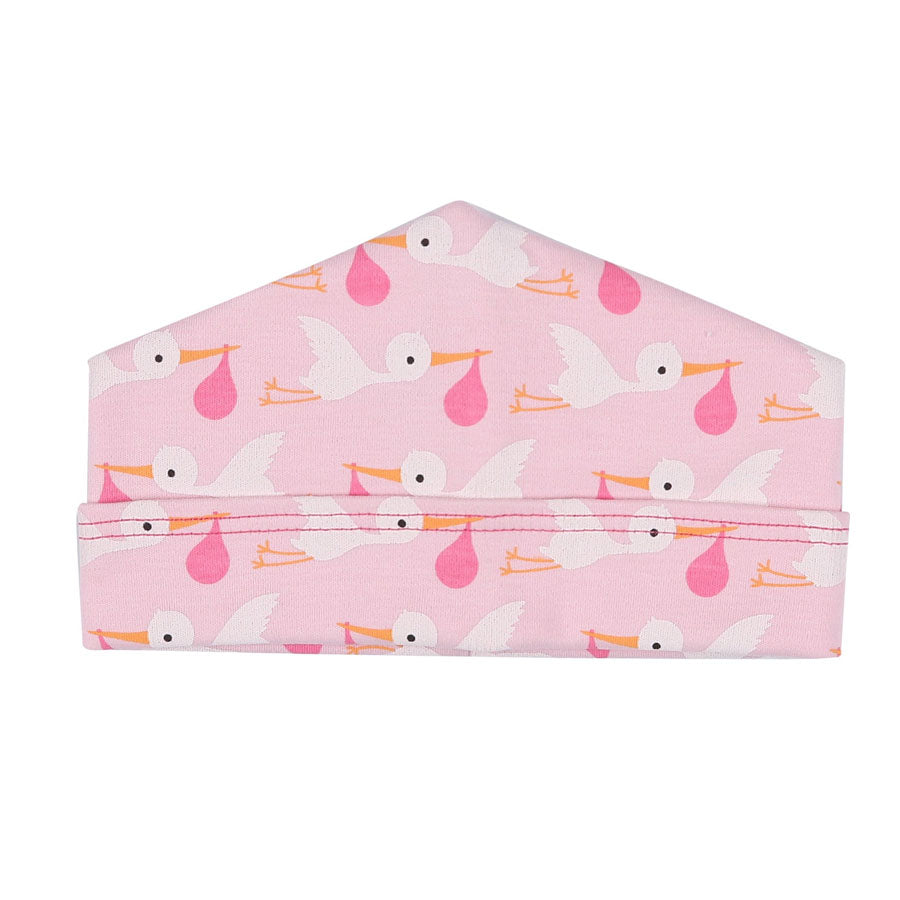 Stork Hat - Pink-HATS & SCARVES-Magnolia Baby-Joannas Cuties