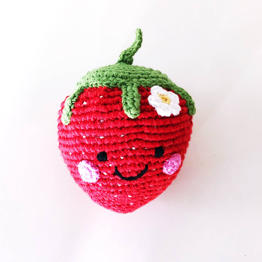 Strawberry Rattle - Friendly-Pebble-Joanna's Cuties