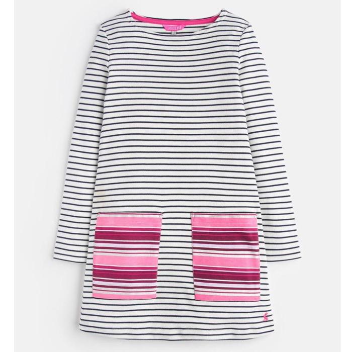 Stripe Pocket Dress - Joules - joannas-cuties