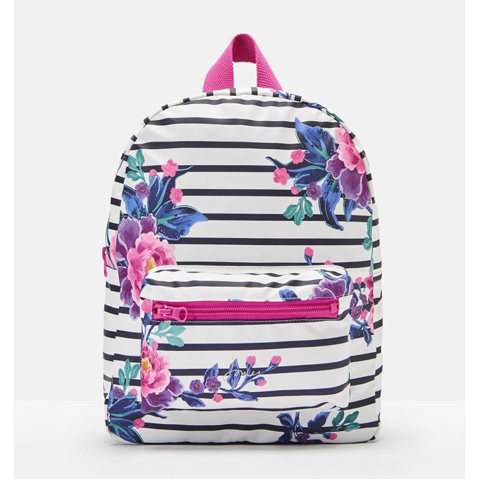 Striped Printed Backpack - Joules - joannas-cuties