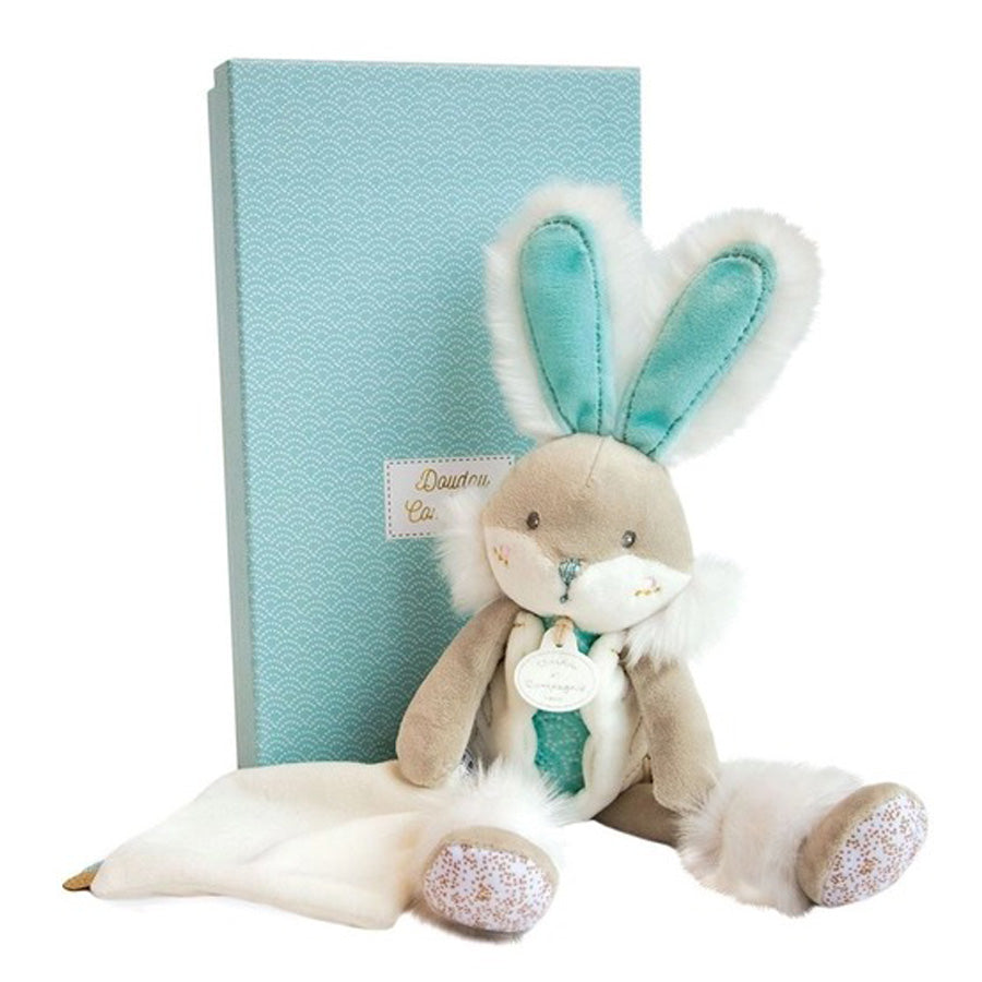 Sea Green Plush Sugar Bunny-Doudou Et Compagnie-Joanna's Cuties