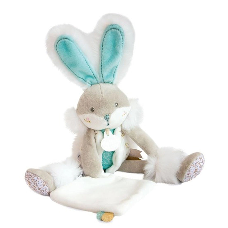 Sea Green Plush Sugar Bunny-Doudou Et Compagnie-Joanna's Cuties