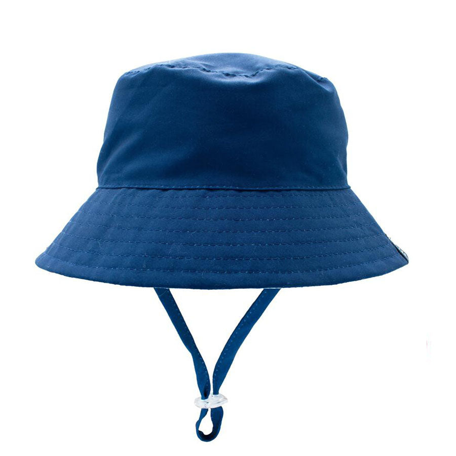 Suns Out Reversible Bucket Hat - Navy/Blue