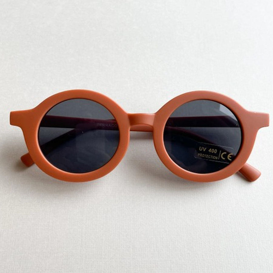 Sustainable Kids Sunglasses UV400 - Terracotta-SUNGLASSES-Miminoo-Joannas Cuties